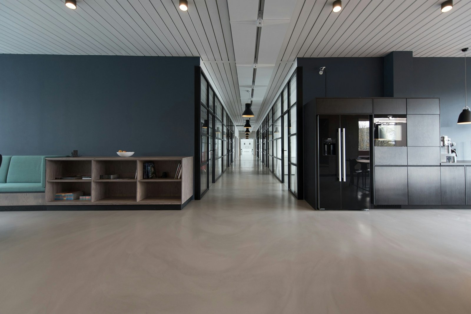 Modern office interior ready for a focused conversation